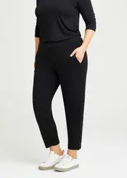 [Taking Shape] Taking Shape Bamboo Lounge Pant Size 26 in Black - Plus Size Women's Bottoms Black