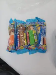 SCOOBY DOO Pez Dispensers Set 5 SCOOBY SHAGGY FRED VELMA DAPHNE Figures Lot NIB