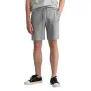Gant Shield Drawstring Sweat Shorts Cotton Regular Fit Summer Half Pants Grey L
