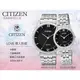 CASIO 時計屋_CITIZEN星辰情人對錶_AR0070-51E + EG3220-58E_光動能_不鏽鋼_全新品_保固一年_開發票