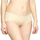 Auden Womens All Over Floral Lace Hipster Honeysuckle Peach Panties