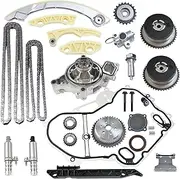 MITZONE Head Gasket Set & Timing Chain Kit & Water Pump Compatible with 2011-2017 Buick 2011-2017 Chevy 2011-2017 GMC Terrain 2.4L L4 2009 Pontiac 2.2L L4 Head Gaske,9-4201S HS26517PT