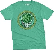 [Liquid Blue] Celtic Shamrock SYF Poly-Cotton T-Shirt