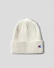 [Champion] Champion Women's Small C Beanie Hat in Stone Throw Bleach Denim One Size Stone Throw Bleach Denim
