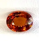 1.91ct Vivid Coke Orange Spessartite Garnet 100% natural earth mined from Africa