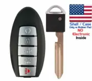 1x New Replacement Keyless Entry Remote Control Key Fob For Nissan Shell / Case