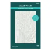 SPELLBINDERS PAPERCRAFTS, INC 3D Embossing Folder Knock Wood