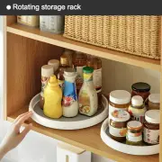 Round Shelf Storage Turntable Kitchen Storage Condiment Storage Racks Kitchen