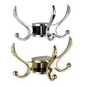 Wall Mounted Coat Hook Rotating Design Foldable Hook Space Saving For Home