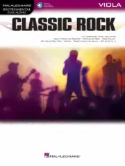 Classic Rock Instrumental Play-Along for Viola Book and Audio NEW 000294364