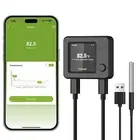 Wifi Thermometer with Freezer Alarm Digital Fridge Thermometer Email Alert App