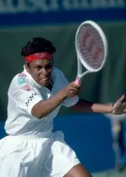 Zina Garrison USA at the Australian Open Tennis Championships at F- Old Photo