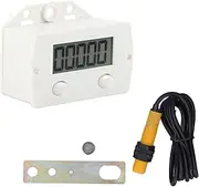 Advanced Digital Knitting Machine Counter with Magnetic Induction Switch - Track Stitches from 0-999999 - Electronic Stitch Counter for Every Knitting Project-size1