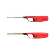 2x Ai De Chef Disposable Flame Lighter/Butane Gun Torch Home/Outdoor BBQ/Cooking