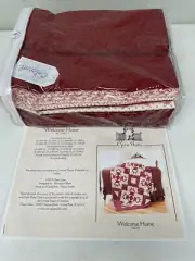 Colonial Manor Open Gate Welcome Home Quilt Kit Queen Size Quilt Top Kit Bundle