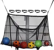 Pool Float Net,Inflatable Float Organizer - Hangable Large Anti-Sagging Toy Net for Poolside Organization Beach Party Cleanup Indoor Fence Debris Removal