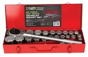 Typhoon 73500 - 26 Piece 3/4" Drive Industrial Socket Set Metric/AF