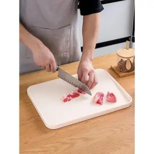日本SP切水果斜面防溢抗菌砧板塑料防霉菜板案板生熟肉輔食切菜板