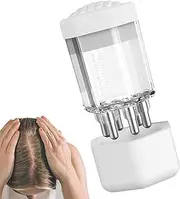 Scalp Oil Applicator - Hair Oil Comb Detachable Oil Dispenser - Fluid Head Brush, Hair Oiling Applicator Bottle Hair Brushes for Efficient E-ssential Oil | Scalp Massage Comb with Roller