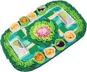 ifundom Pet Snuffle Mat: Feeding Game Sniff Mat for Dogs Cats Small Animals - Slow Feeder for Mental Stimulation Encourages Natural Foraging