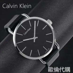 美國Calvin Klein/CK手錶 時尚情侶錶 圓形 透明 潮人必備情侶錶