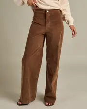 [Roxy] Roxy Men's Coastal Walk Pants in Fondue Fudge Brown Size 20 20 Fondue Fudge Brown