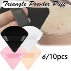 Cotton Cosmetics Face Powder Puff Washable Triangle Powder Puff Velvet Sponge