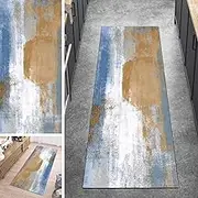 Runner Rug for Hallway, Easy to Clean Non-Slip Corridor Hall Carpet, Lounge Entrance Door Kitchen Short Mats 60cm/70cm/80cm/100cm Wide(2ft×16.4ft/60×500cm)