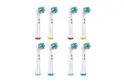 8pcs Electric Toothbrush Heads Replacements Compatible with Oral B-Style 2