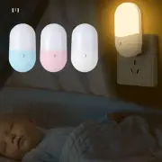 Protection Plug In Energy Saving Kids Light Hallway Socket Lamp Led Night Light