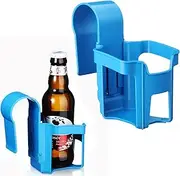2pcs Swimming Pool Drink Holder, Poolside Cup Holder, Sturdy Pool Drink, Portable Pool Cup Holder, Pool Accessories Drink Storage Holder for Swim Pool, Above Ground Pool Party