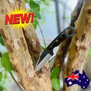 COLUMBIA Fixed Blade Small Knife Bowie Camping Hunting Survival Sharp Knife New.