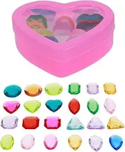 Girls Accessories 1 Set Gems Toy Boys and Girls Gems Children Gems Toy Gems Safe Tasteless