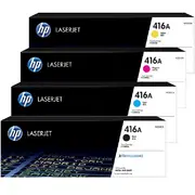 HP 416A Toner Ink Cartridge Black Cyan Magenta Yellow Colours Set Genuine Original