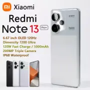 Xiaomi Redmi Note 13 Pro+ 5G Dimensity 7200 Ultra 256GB/512GB 200MP 120W 5000mAh