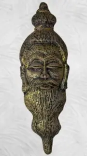 Abstract Art Paper Pulp Mache Mask Hand Painted Hand made Top Quality Limited