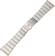 [DJDLFA] Stainless Steel Watchband For Omega Watch Strap 15mm 17mm 18mm 23mm 25mm Solid Metal Watch Band Steel Bracelet