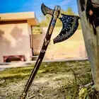New Edition God of War Kratos Axe fully upgrade level 7 Replica Gift for him