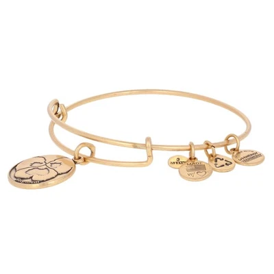 NEW Alex and Ani "Because I Love You" Stepmom Bracelet - Gold Toned Adjustable