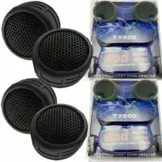 2 PAIR OF 500W SUPER HIGH FREQUENCY LOUD MINI DOME CAR TWEETERS