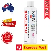 AEON 100% Pure Acetone SNS Gel Acrylic Nail Polish Soak Off Remover 1 Litre