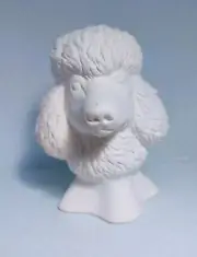 Poodle ~ Ceramic Bisque Ready to Paint