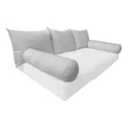 Bolster & Back Rest Pillow Cushion Fiberfill Crib Size "INSERT ONLY" Style3