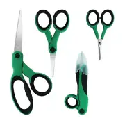 Fabric Scissors Bundle Ultra-Sharp Stainless Steel Sewing Scissors Comfortabl...