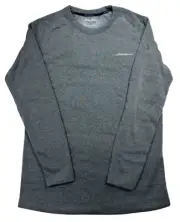 Eddie Bauer Mens Baselayer Explorer Series Heavyweight Wool Blend Crewneck