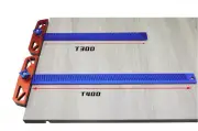 T Ruler Square Adjustable Angle Scriber Woodworking Aluminum Alloy Marking Gauge