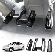 X-CAR Seat Slide Rail Track Guards Pad for Tesla Model Y 2022-2025 Full Cover Protector Anti-Kick Corner Protection Front Rear Accessories
