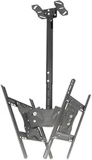 Tv Mounts Motorised Stand，TV Mounts,Telescoping Ceiling TV Mount, Tilt and Rotatable TV Stand, 2 Sided Ceiling TV Mount Bracket, for TVs 32-55 Inches, Max Weight 60lbs Per Screen (Color : 32