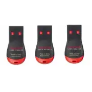 3-Pack Sandisk microSD reader