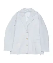 single-breasted blazer EU36 light blue